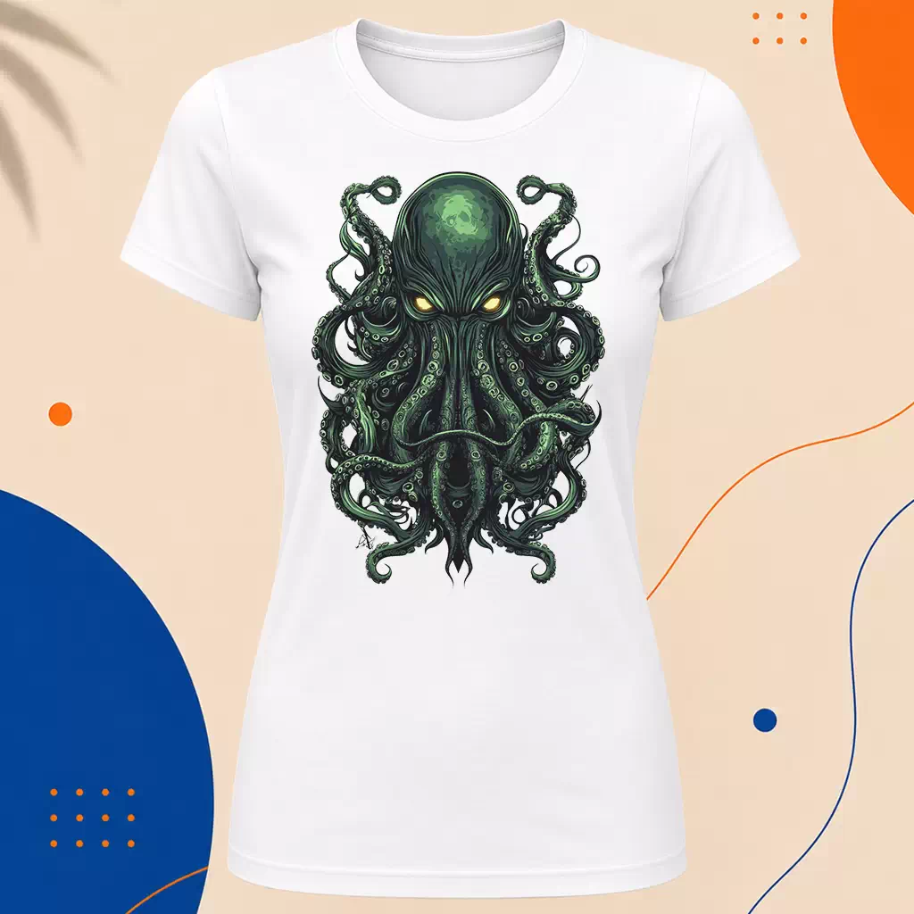 Dámské tričko - Cthulhu – Spící ve věčnosti